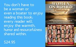women on board cruising