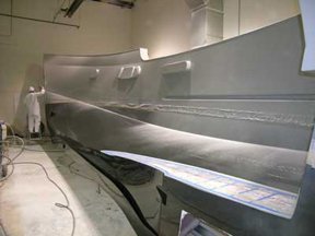 The Gelcoat is on the Mold